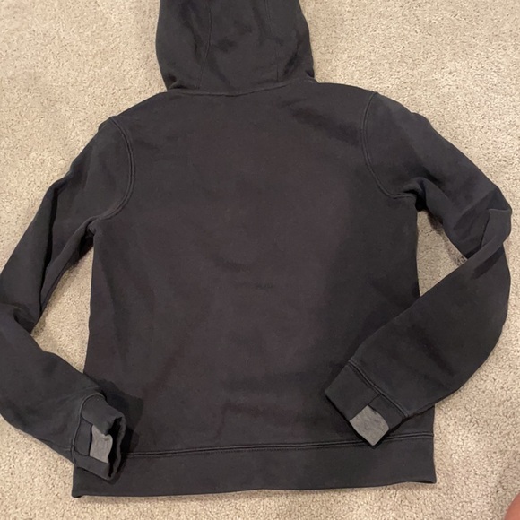 Boys Nike black and gray zip up hoodie size small - Picture 3 of 4